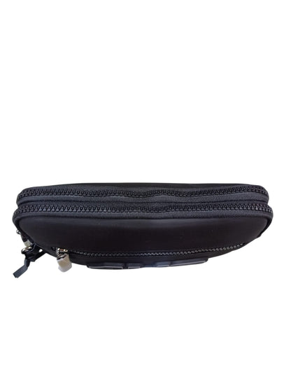 Pochette 4US PACIOTTI nera con logo rilievo 514