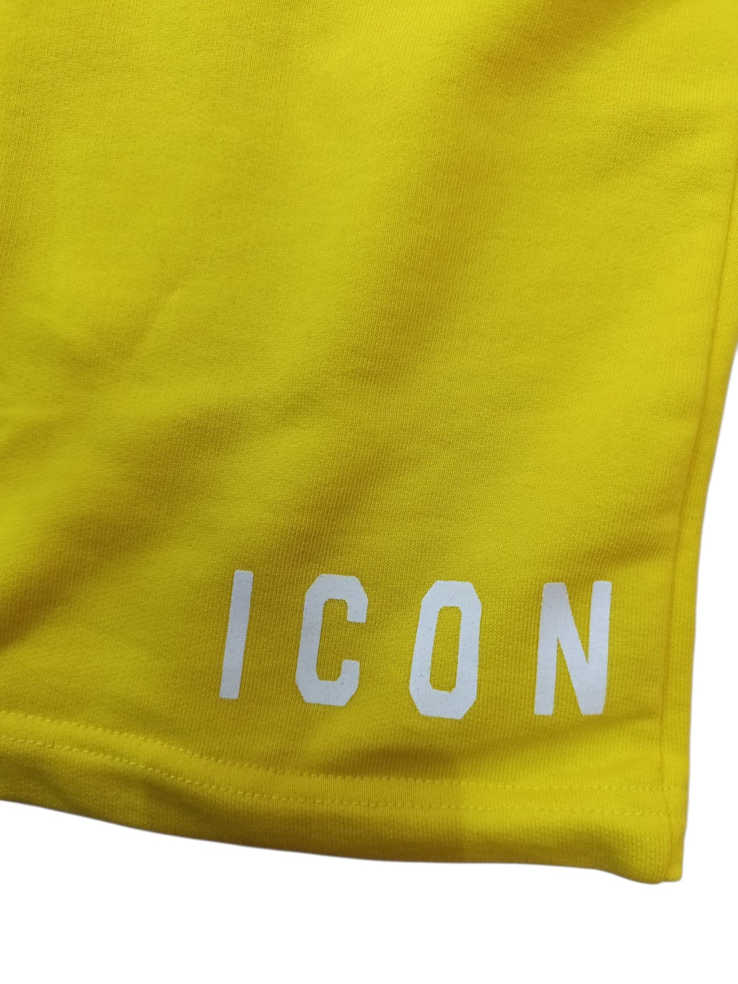 Bermuda gialli ICON con logo basso 24B
