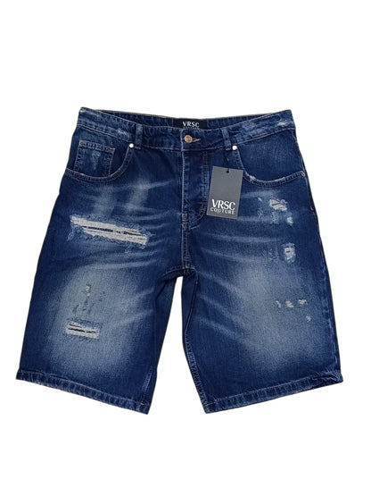 Bermuda di Jeans VRSC con strappi