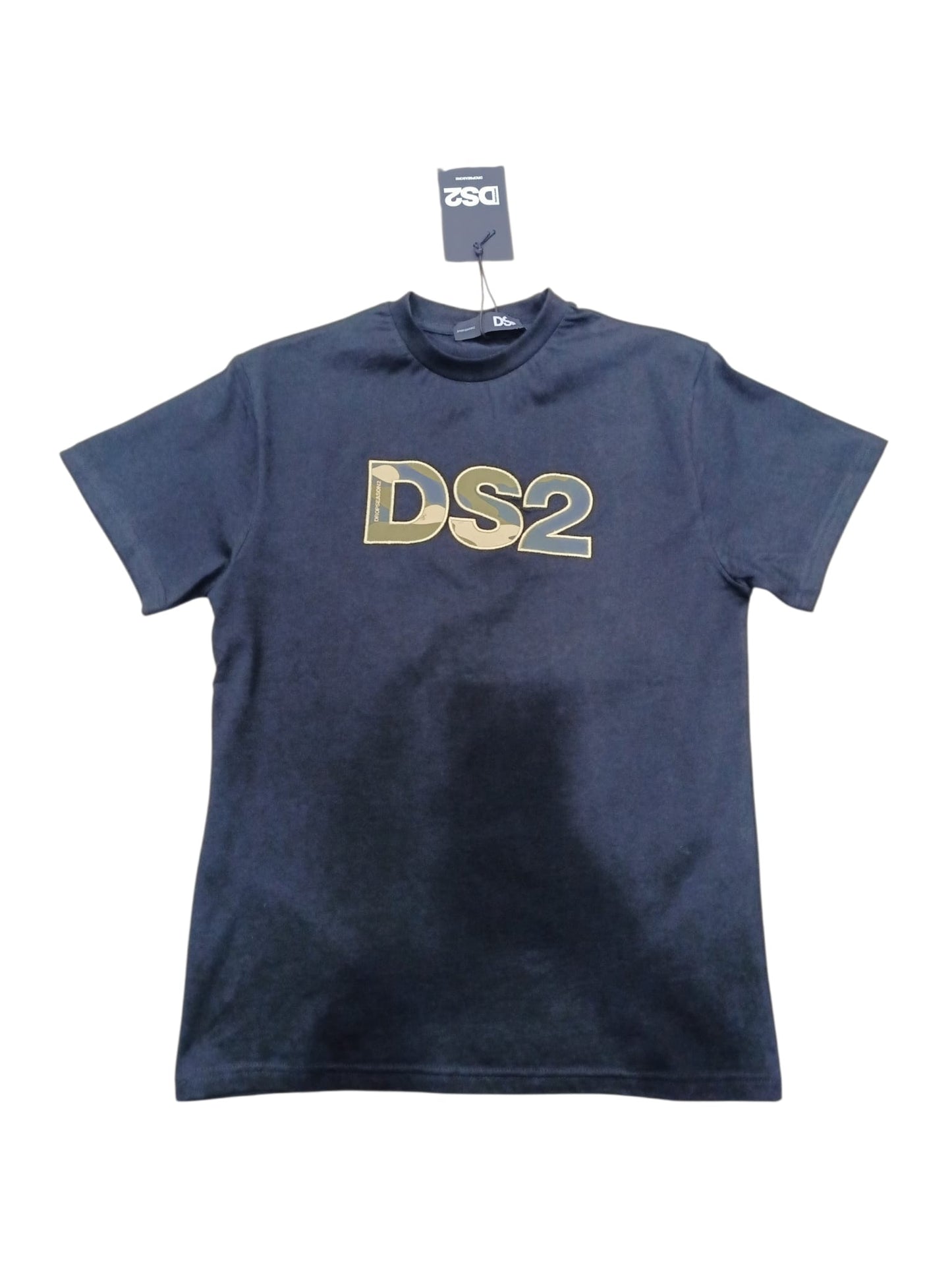 T-shirt Drop Season2 logo militare cucito b16