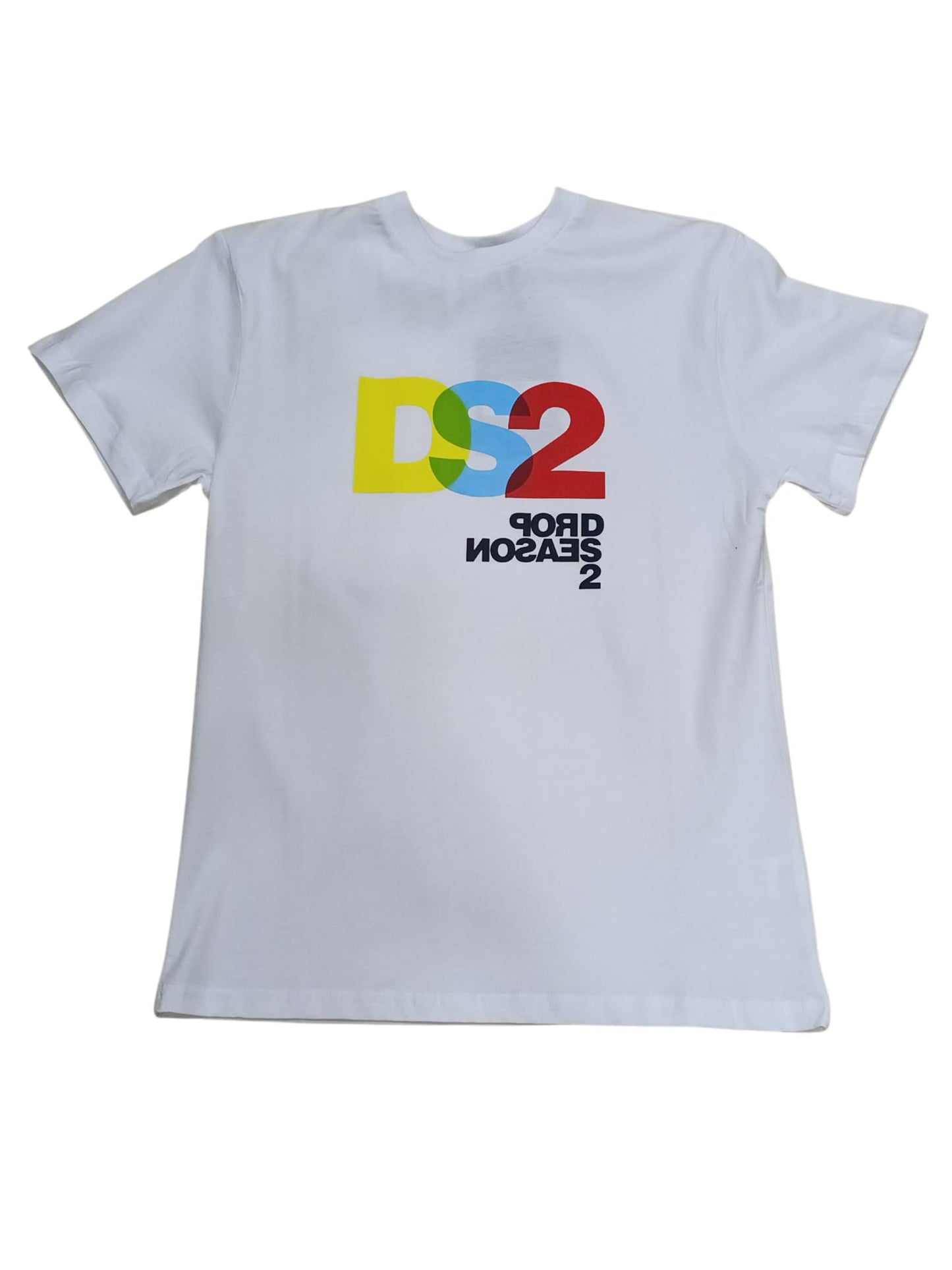 T-shirt Drop Season2  maxi logo colorato b14
