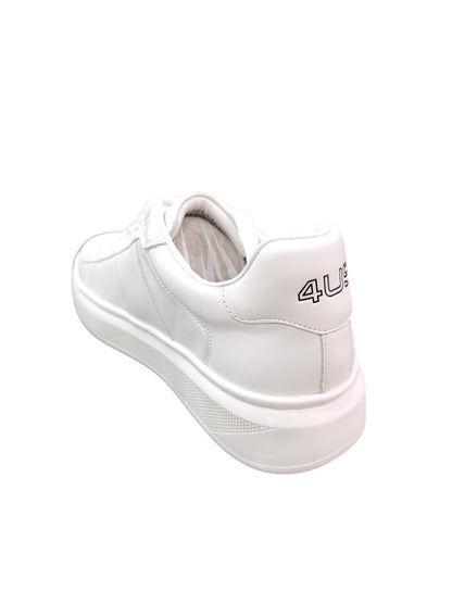 Scarpe in vera pelle 4US PACIOTTI logo in cucitura