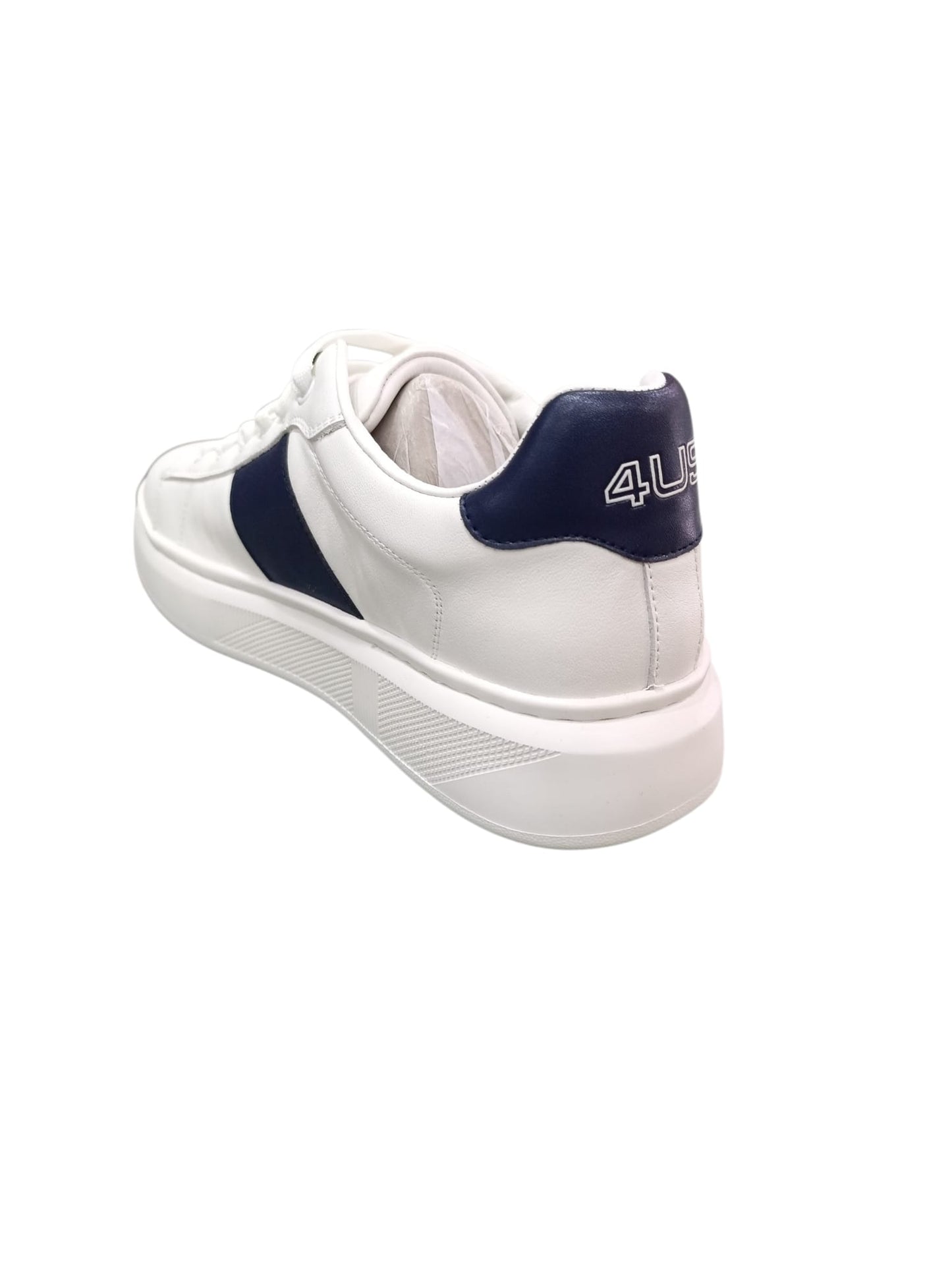 Scarpe in vera pelle 4US PACIOTTI logo in cucitura