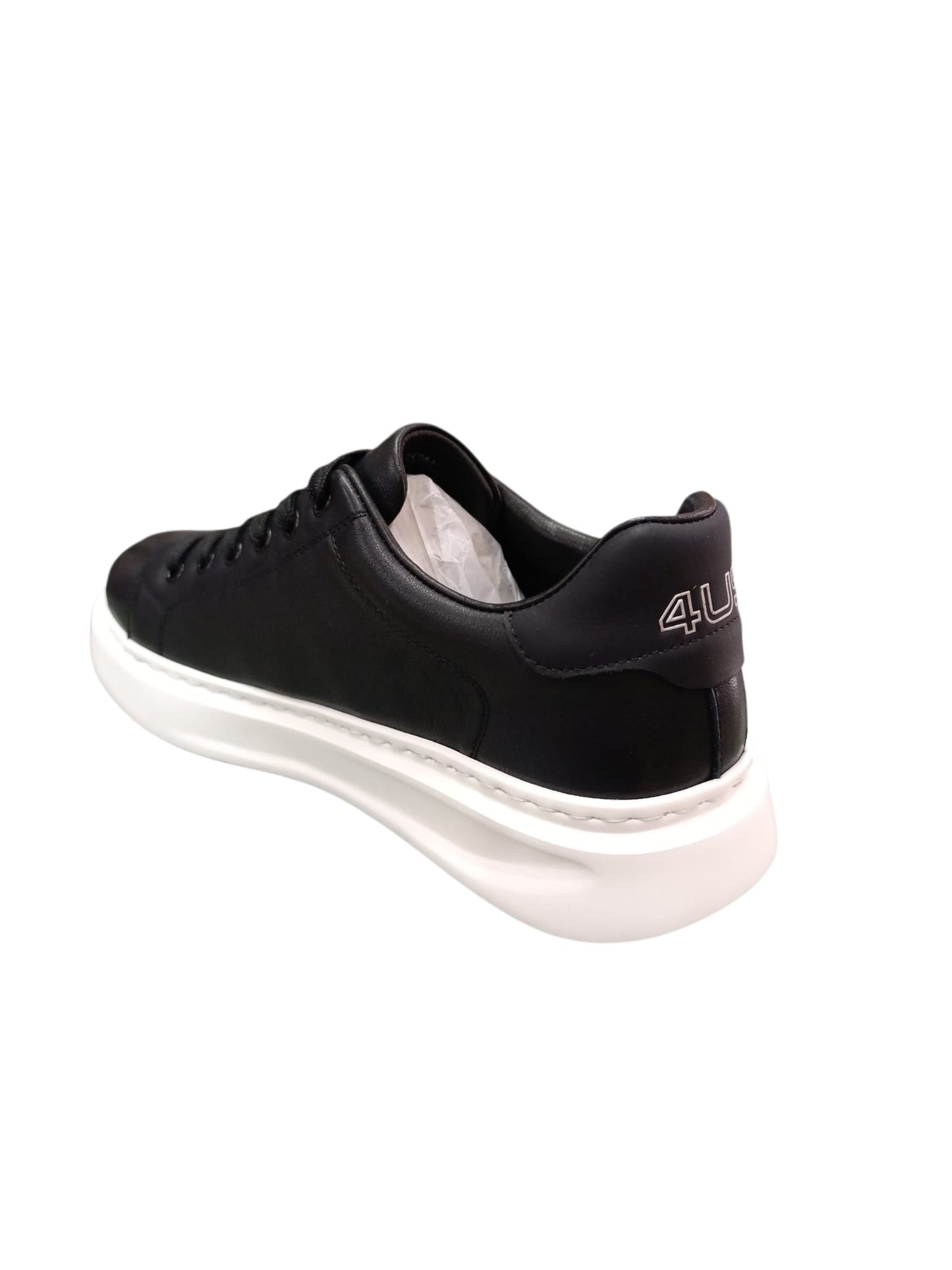 Scarpe in vera pelle 4US PACIOTTI con logo rilievo