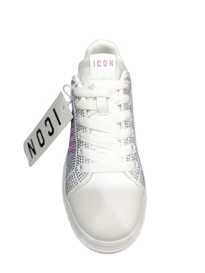 Sneakers donna ICON riempita di strass 682