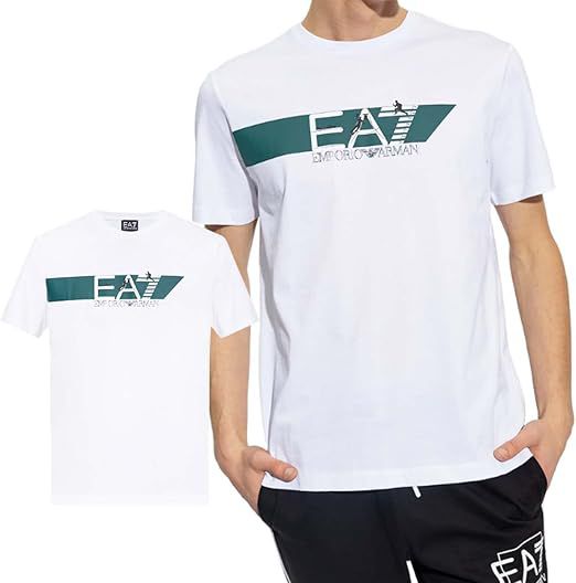 T-shirt Emporio Armani logo sfumato t39