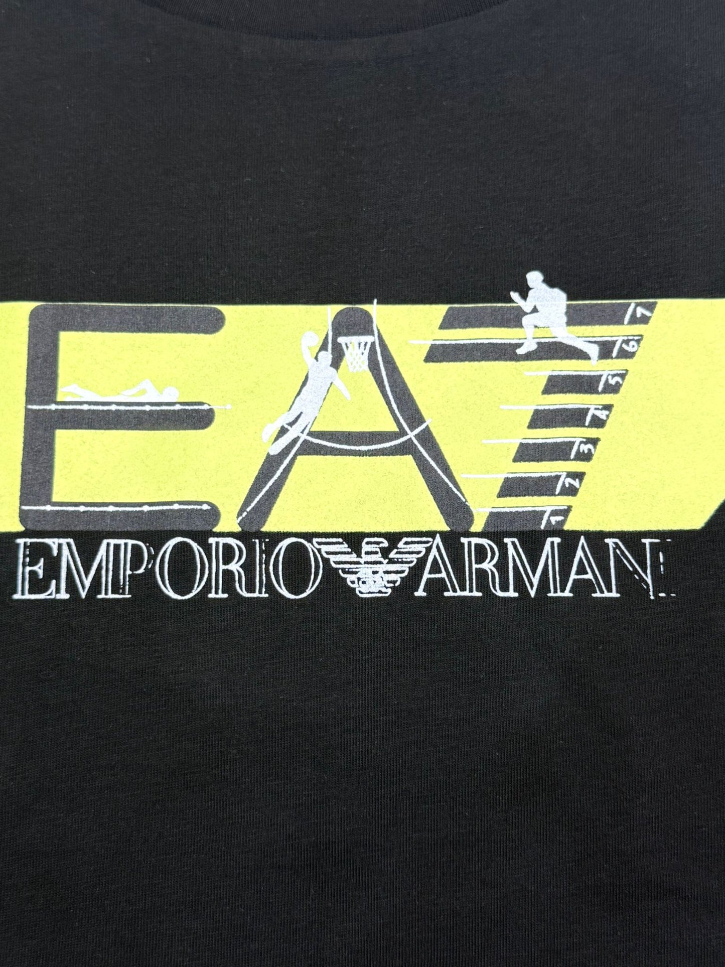 T-shirt Emporio Armani logo sfumato t39