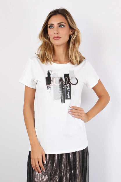 T-shirt Liu JO con strass 4209