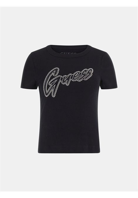 T-shirt Guess con dettagli mini borchie 0h1