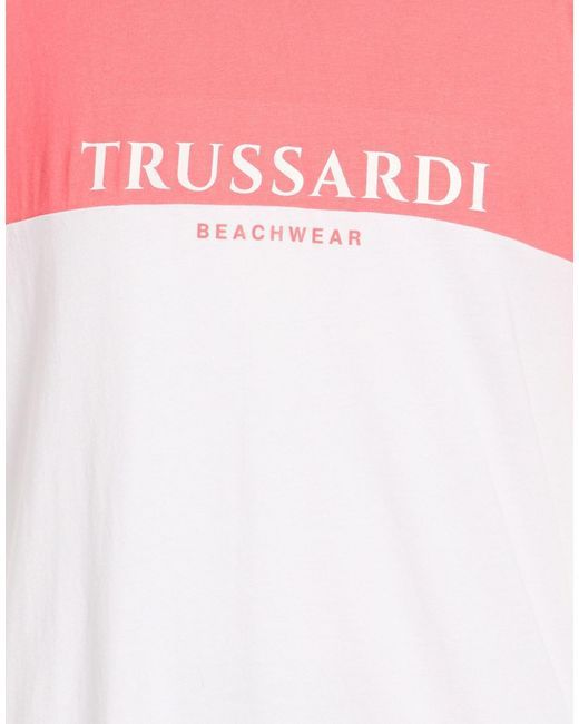 T-shirt TRUSSARDI con scritta centrale S02