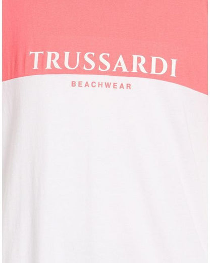 T-shirt TRUSSARDI con scritta centrale S02