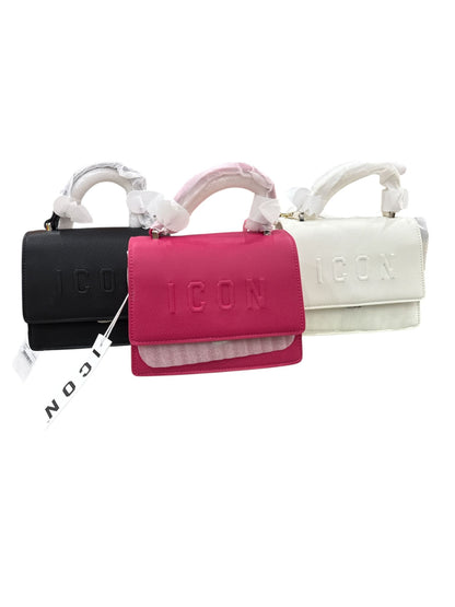 Borsetta ICON KYLIE in pelle ruvida A02