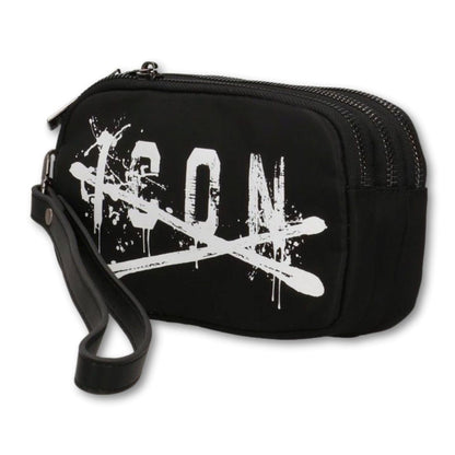 Pochette ICON in tessuto nick black 668