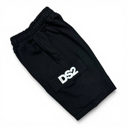 Pantalone cargo Drop Season2 logo in stampa 268