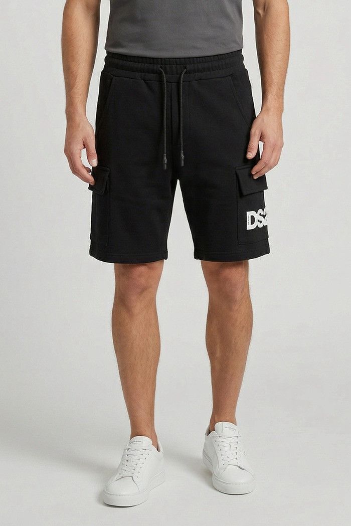 Pantalone cargo Drop Season2 logo in stampa 268
