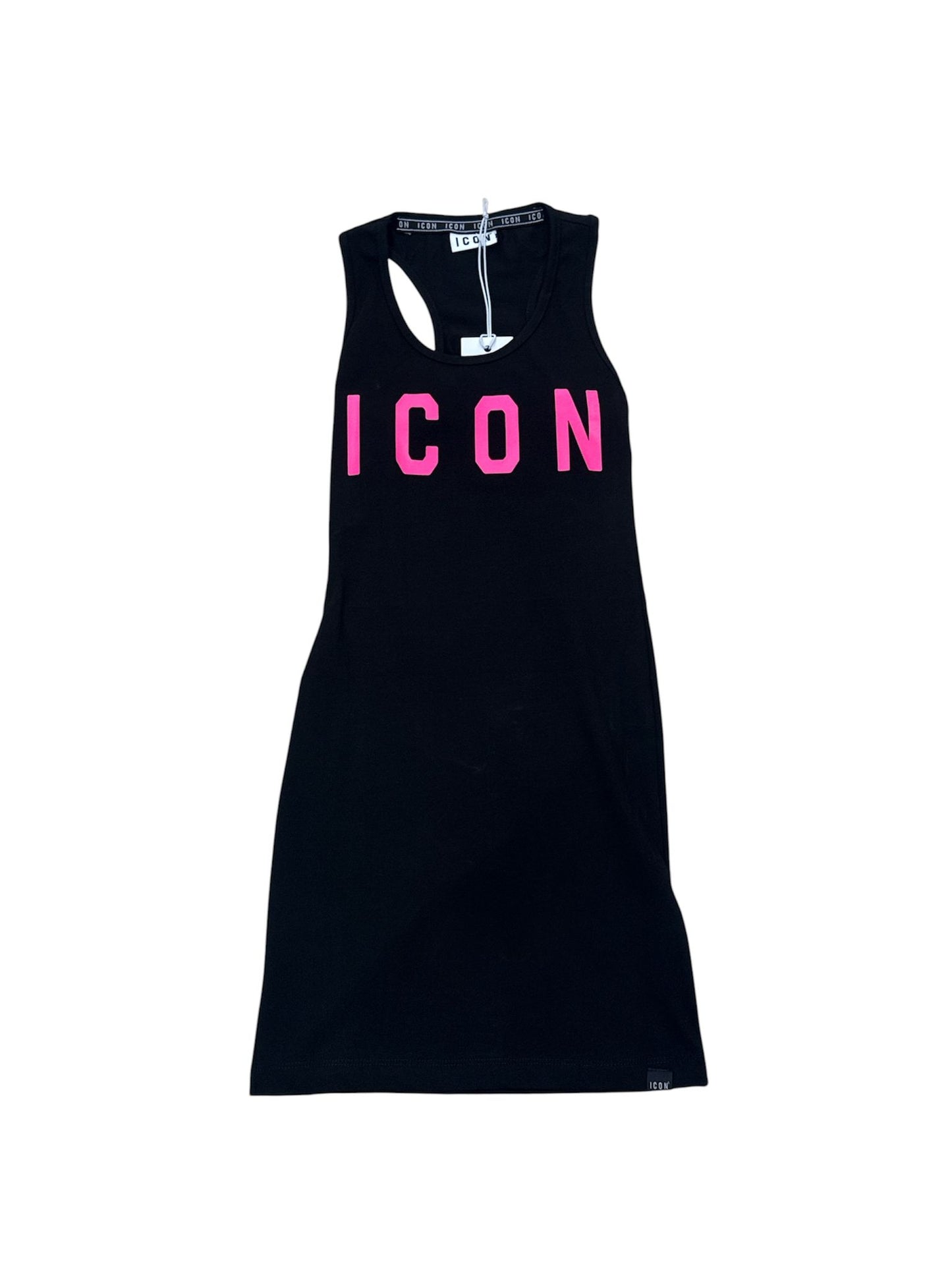 Abito canotta ICON con maxi logo