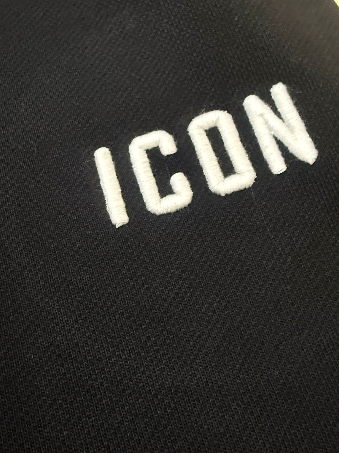 Pantaloncino ICON logo ricamato 001