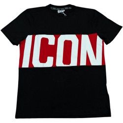 T-shirt  ICON Srtipe maxi logo 014