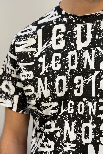 T-shirt ICON ALL-OVER SPASH COOL