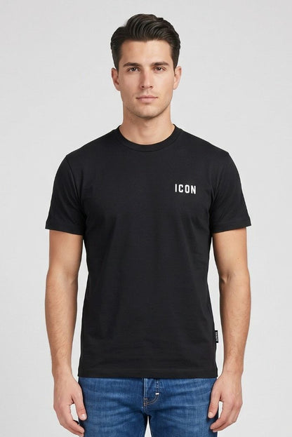 T-shirt ICON Basica a logo piccolo 007