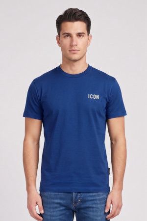 T-shirt ICON Basica a logo piccolo 007