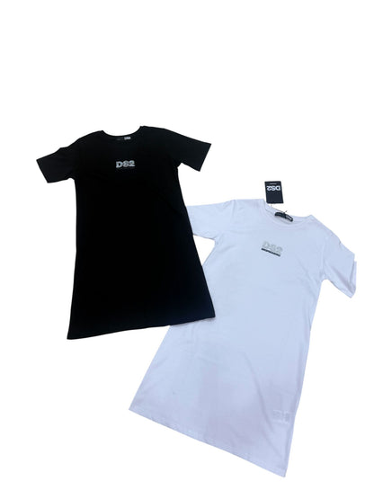 Abito da donna DS2 con logo glitterato