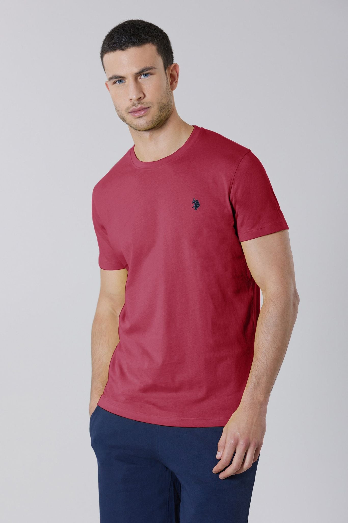 T-shirt U.S Polo ASSN  158 Bordeux