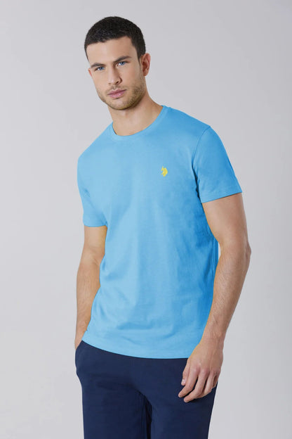 T-SHIRT U.S POLO ASSN  celeste 230