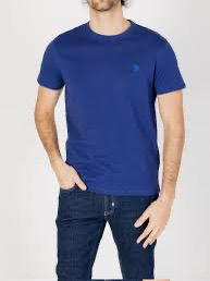 T-shirt  U.S POLO ASSN  royal  137