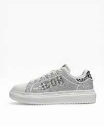 Sneakers ICON Glitterata Bianco Nero