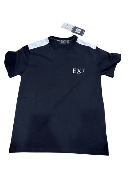 T-SHIRT EXIT logo in stampa besic striscia in spal