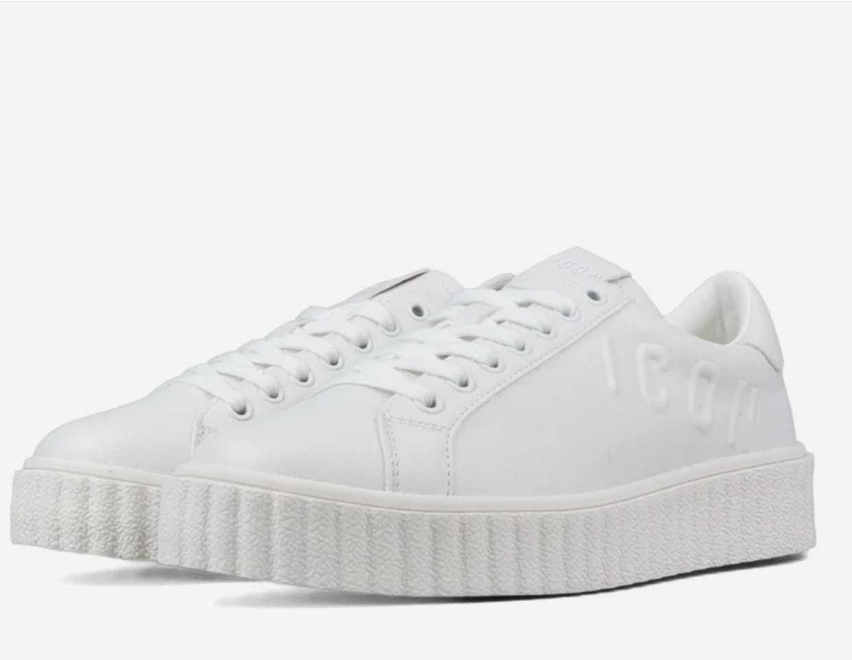 Sneaker ICON Uomo logo a rilievo carramato