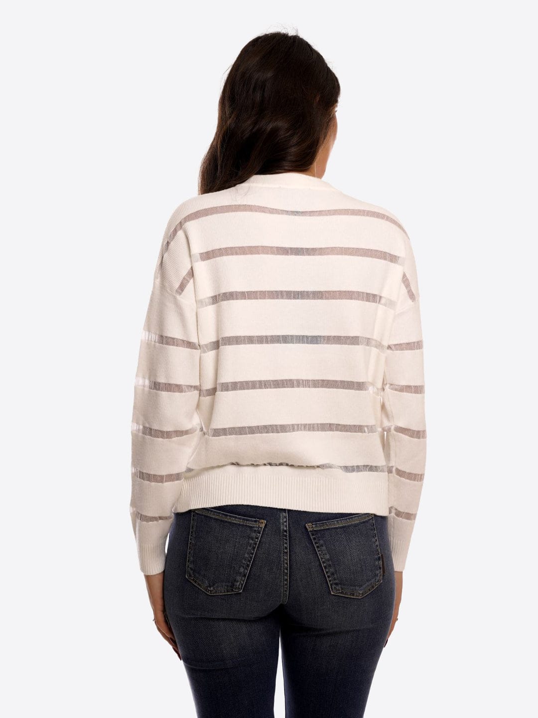 Maglione Graffio in microrete nero