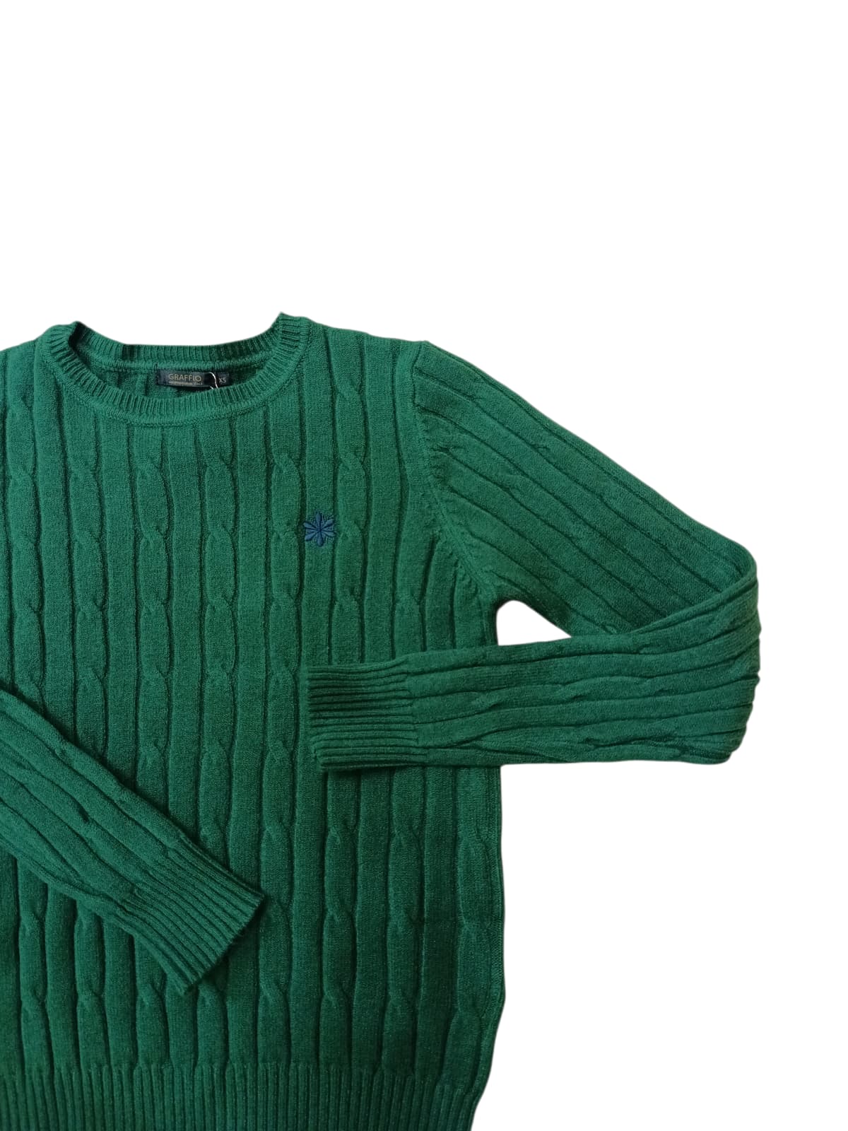 Maglione Graffio Girocollo Panna