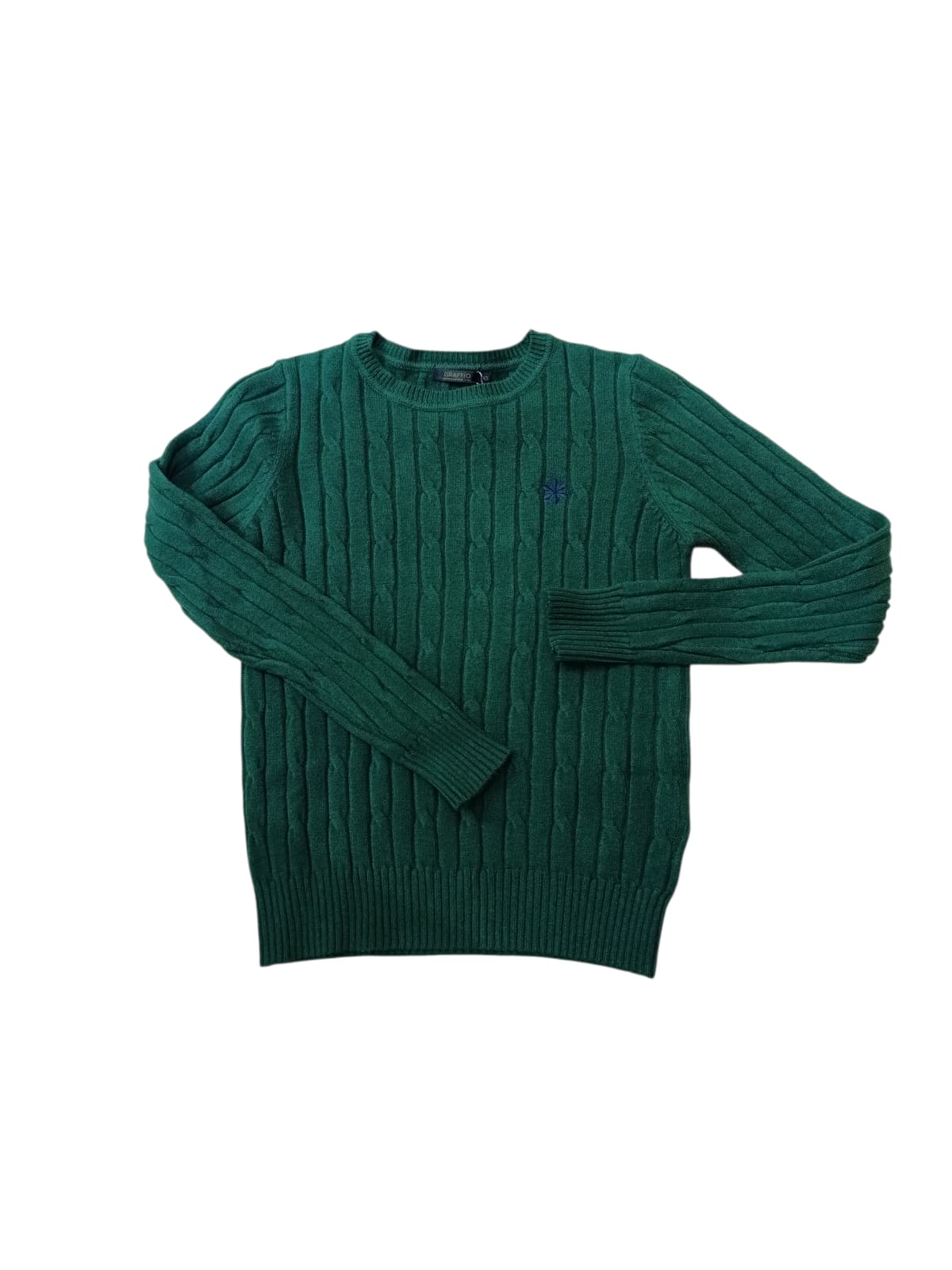 Maglione Graffio Girocollo Panna