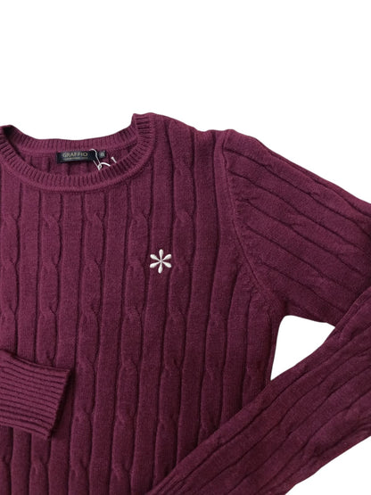 Maglione Graffio Girocollo Panna