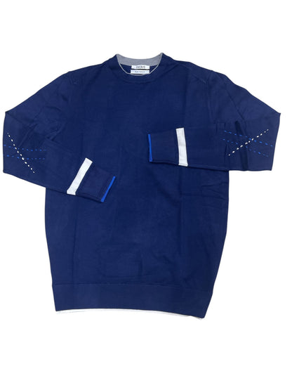 Maglione OVER/D con girocollo grigio