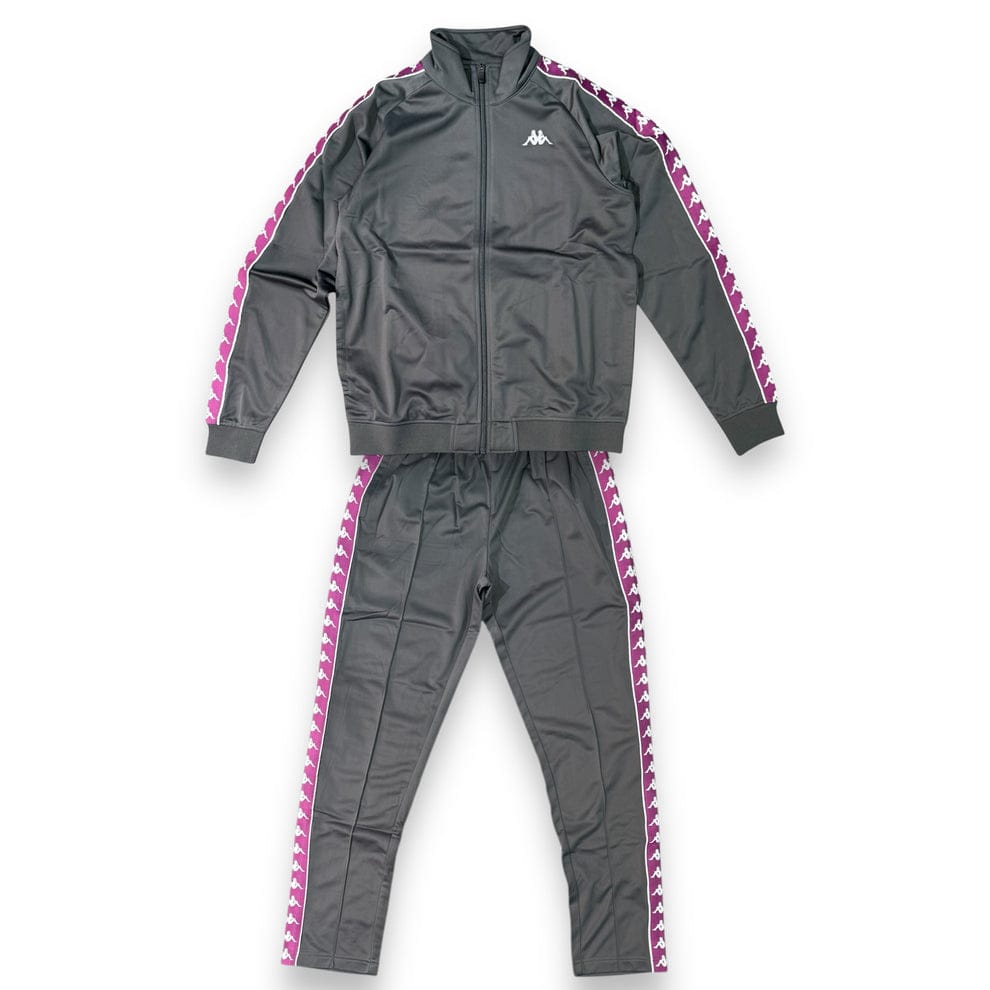 Tuta KAPPA in acetato Grey Charcoal-Fuchsia Orchid