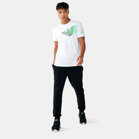 T-shirt EMPORIO ARMANI con logo verde