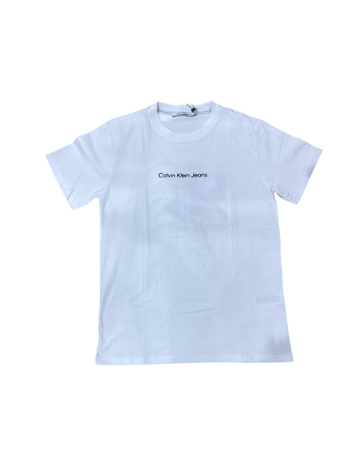 T-shirt CALVIN KLEIN con logo max di dietro