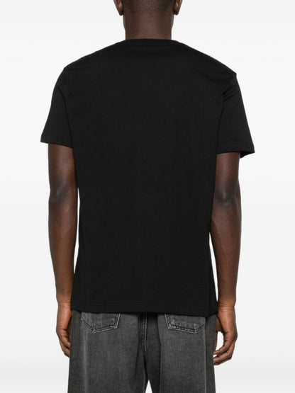 T-shirt VERSACE COUTURE con logo dorato centrale