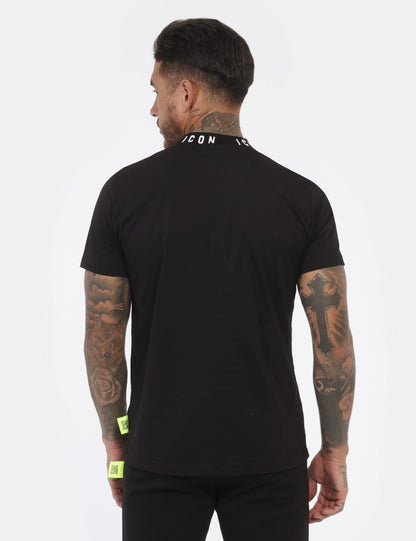 T-shirt ICON con logo al girocollo
