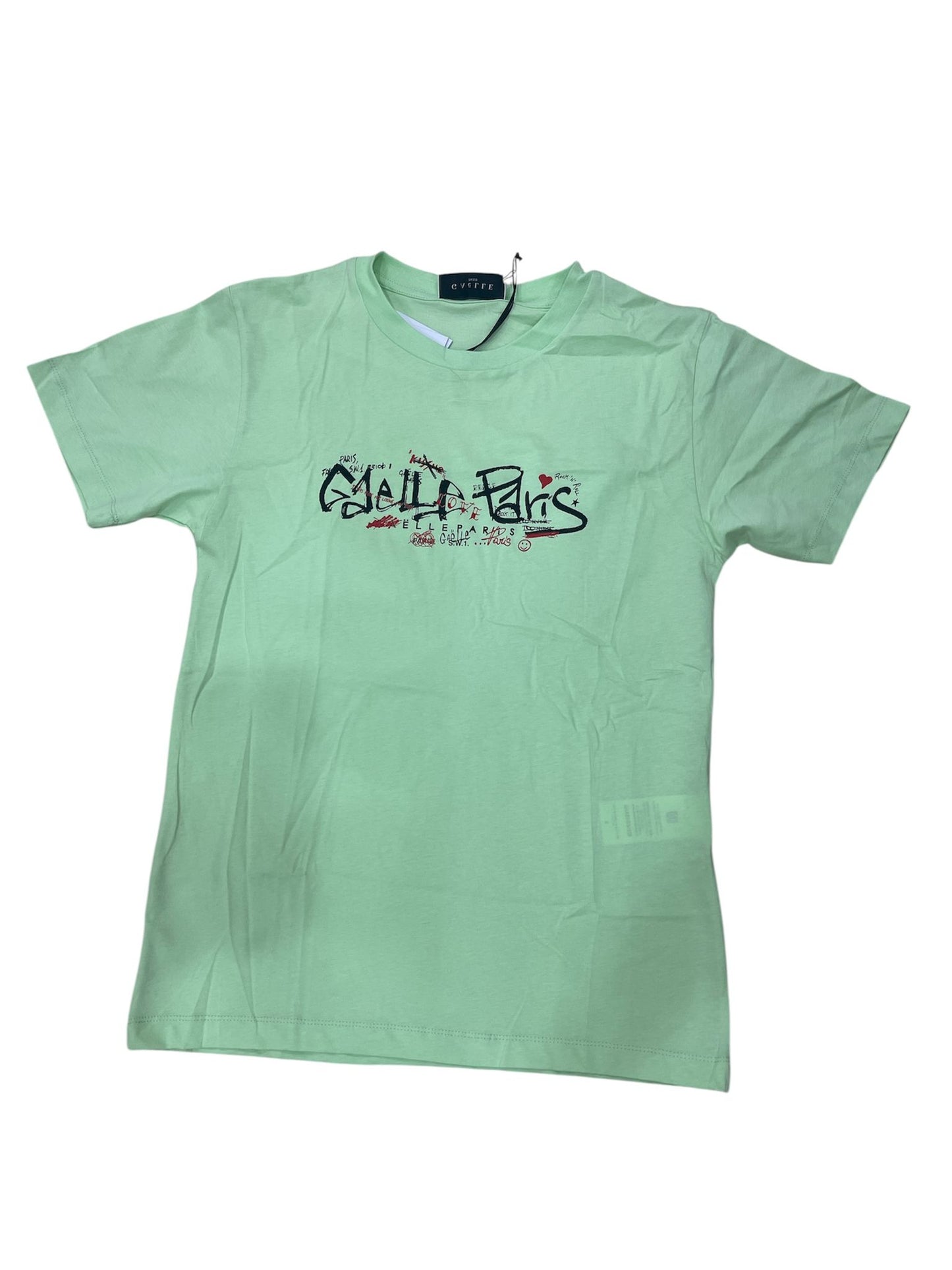 T-shirt GAELLE paricollo mazza manica