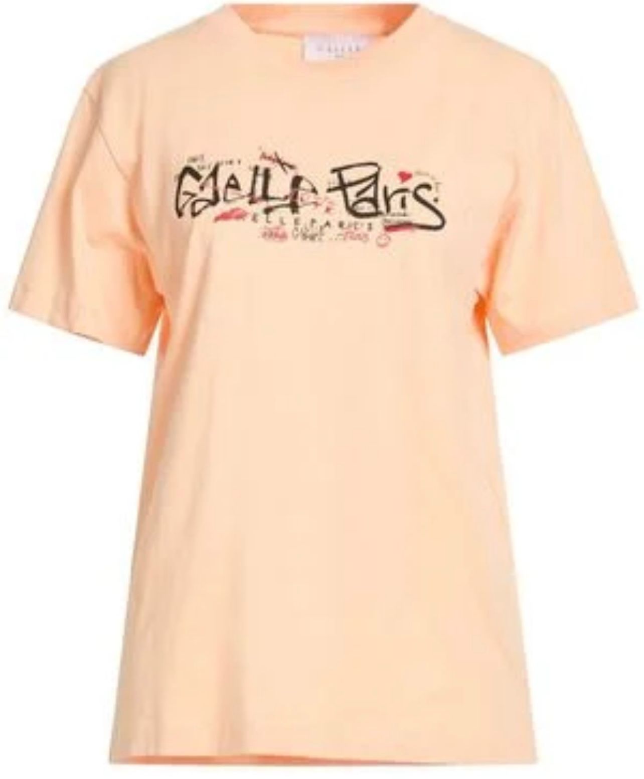 T-shirt GAELLE paricollo mazza manica