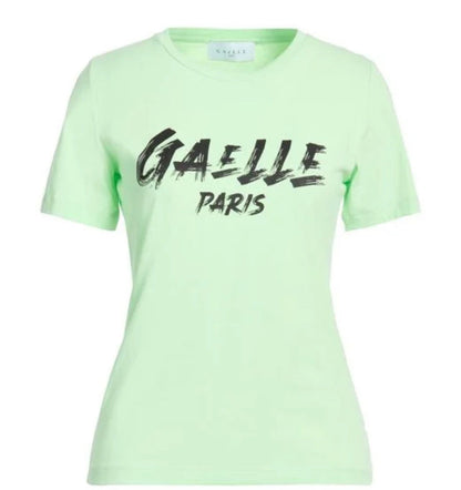 T-shirt GAELLE con logo centrale in Nero
