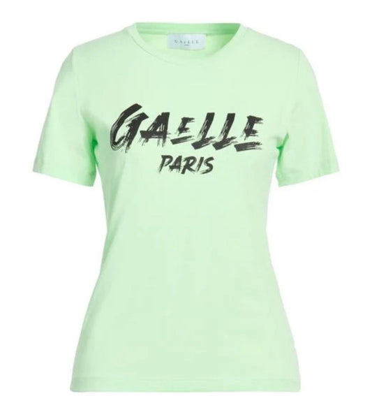 T-shirt GAELLE con logo centrale in Nero