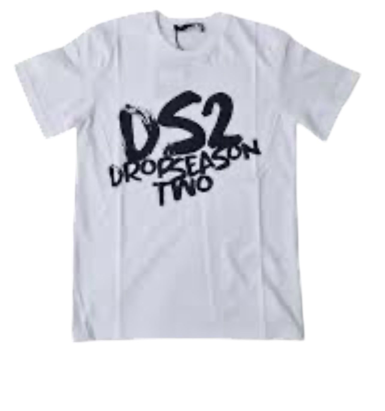 T-shirt DROPSEASON2 con logo max centrale