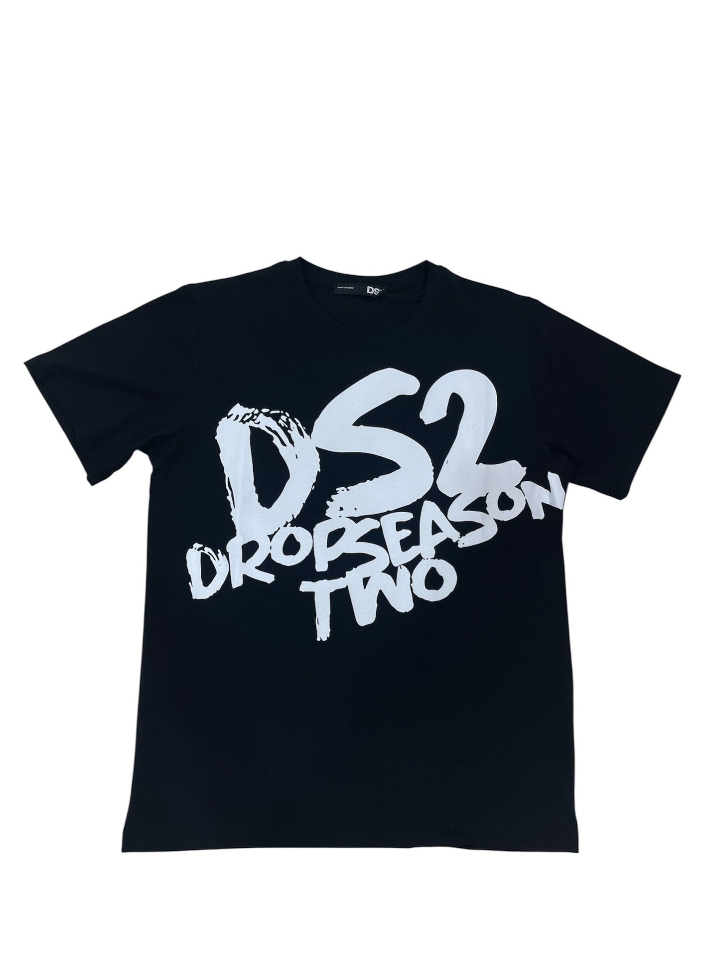 T-shirt DROPSEASON2 con logo max centrale