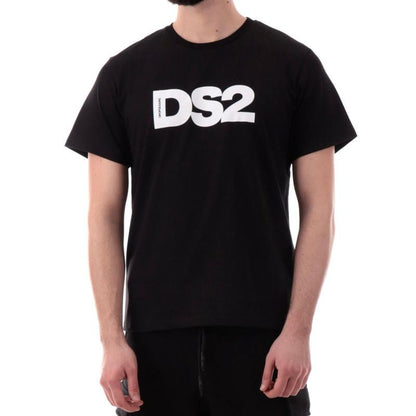 T-shirt DROPSEASON2 con logo centrale