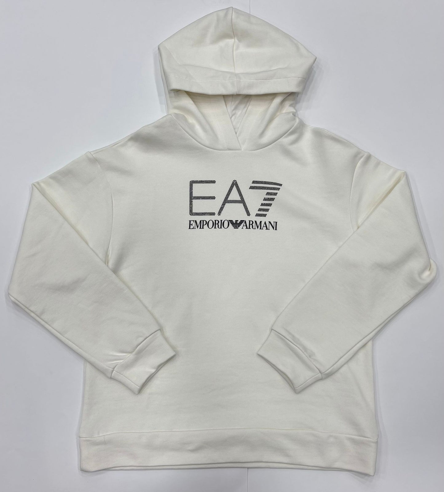 Felpa Emporio Armani Donna cappuccio e strass